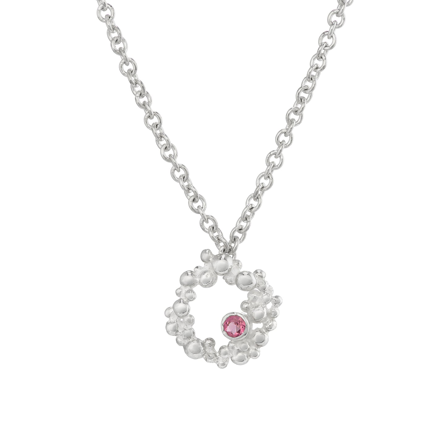 Pink Tourmaline Pendant