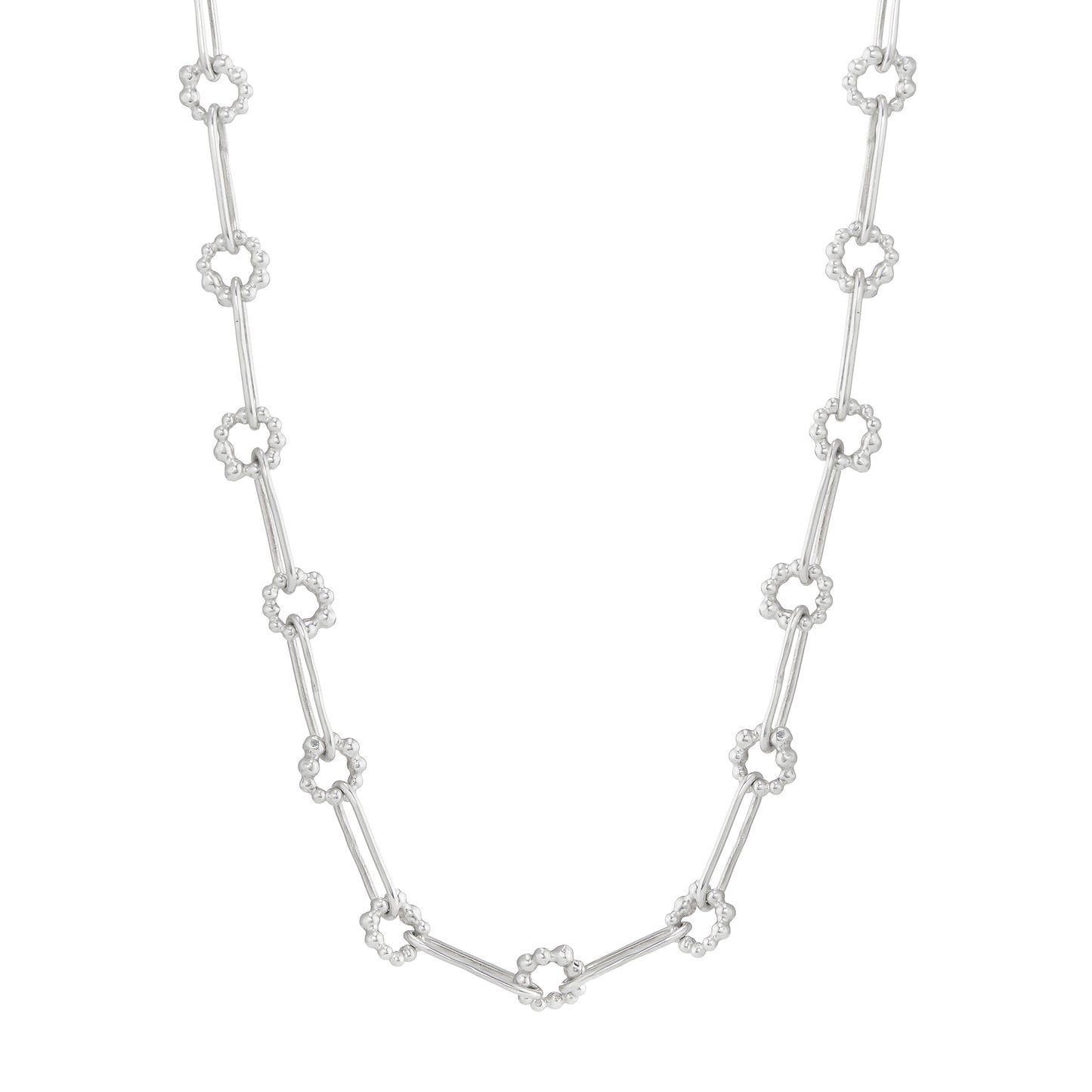 Silver Paperclip and Orbit Chain