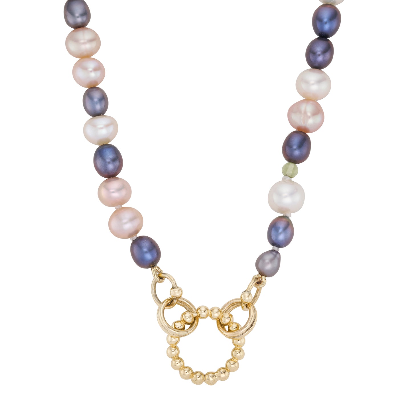Remodel of Strand of Black Pearls