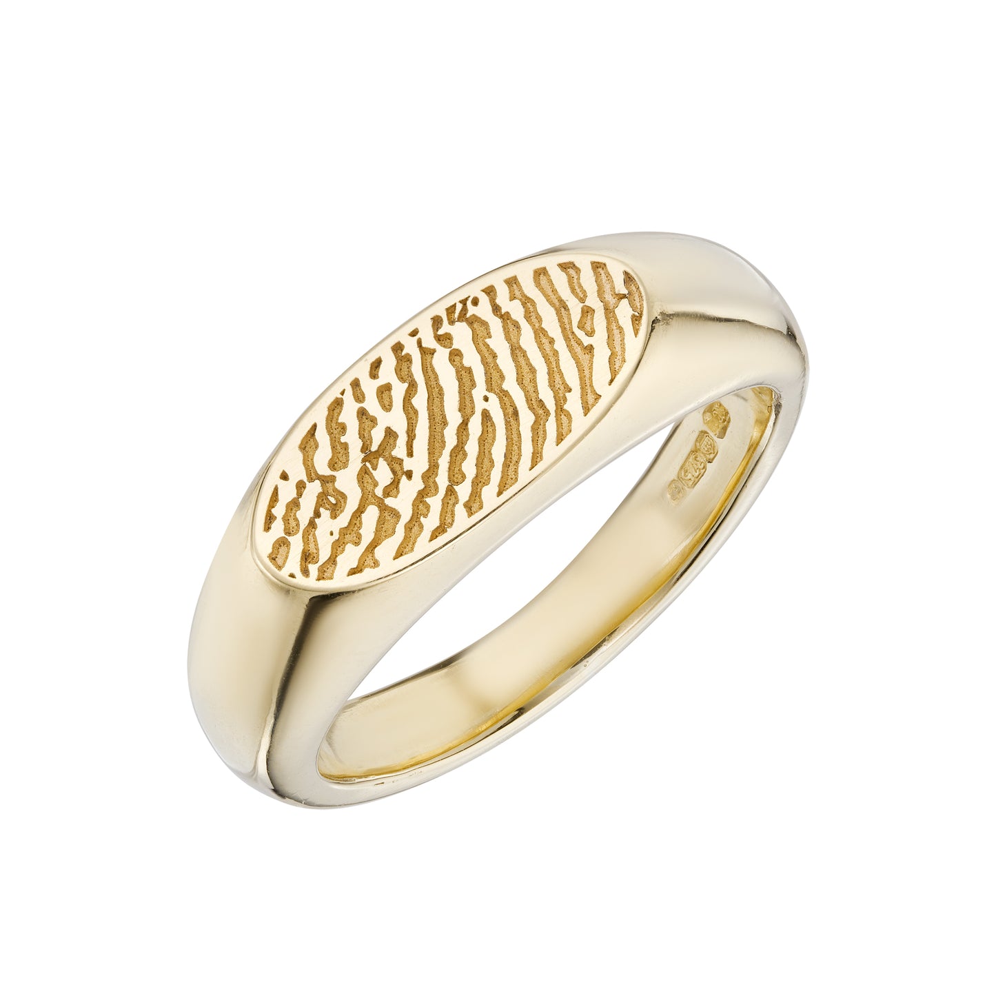 Finger Print Signet Ring