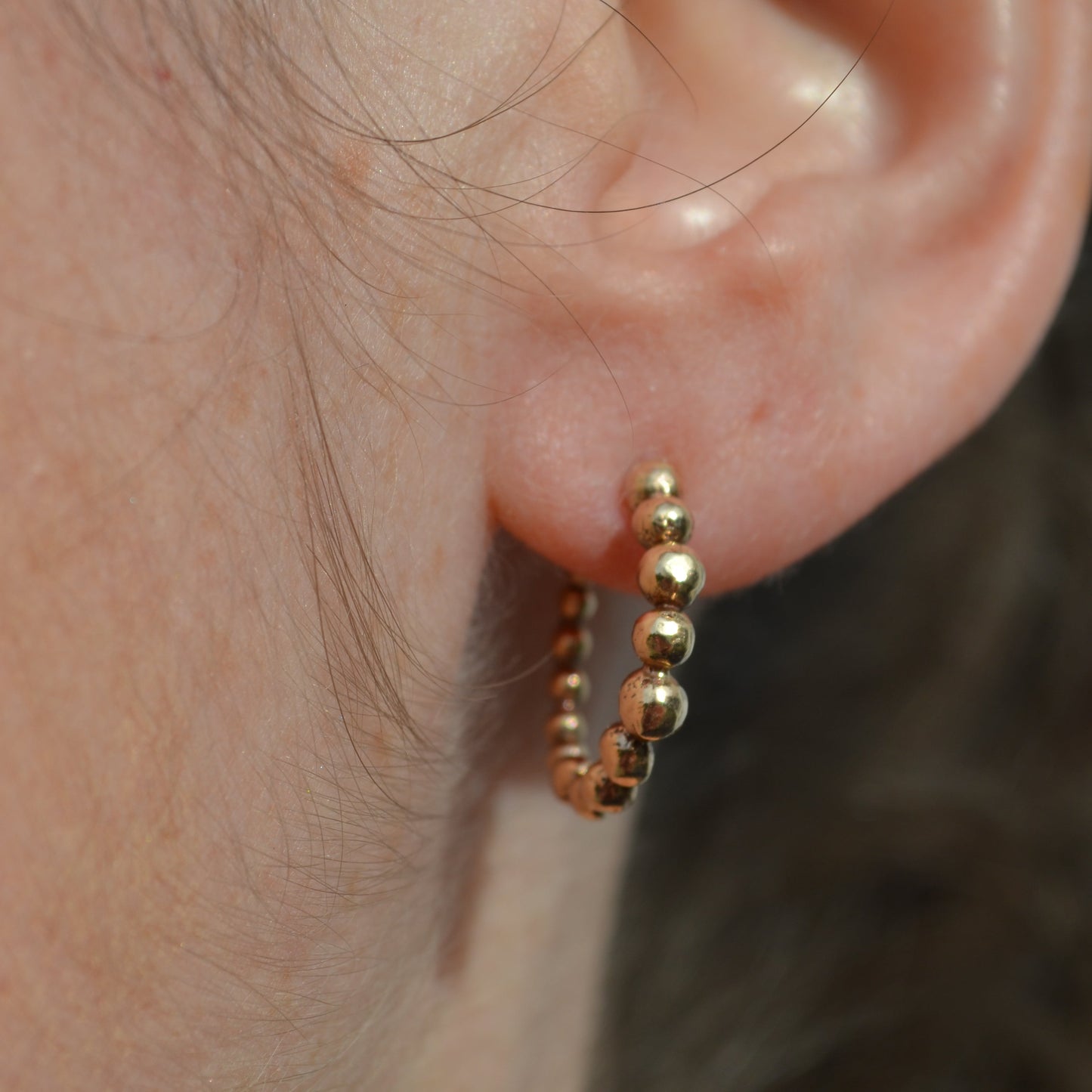 9ct Solid Gold Hoop