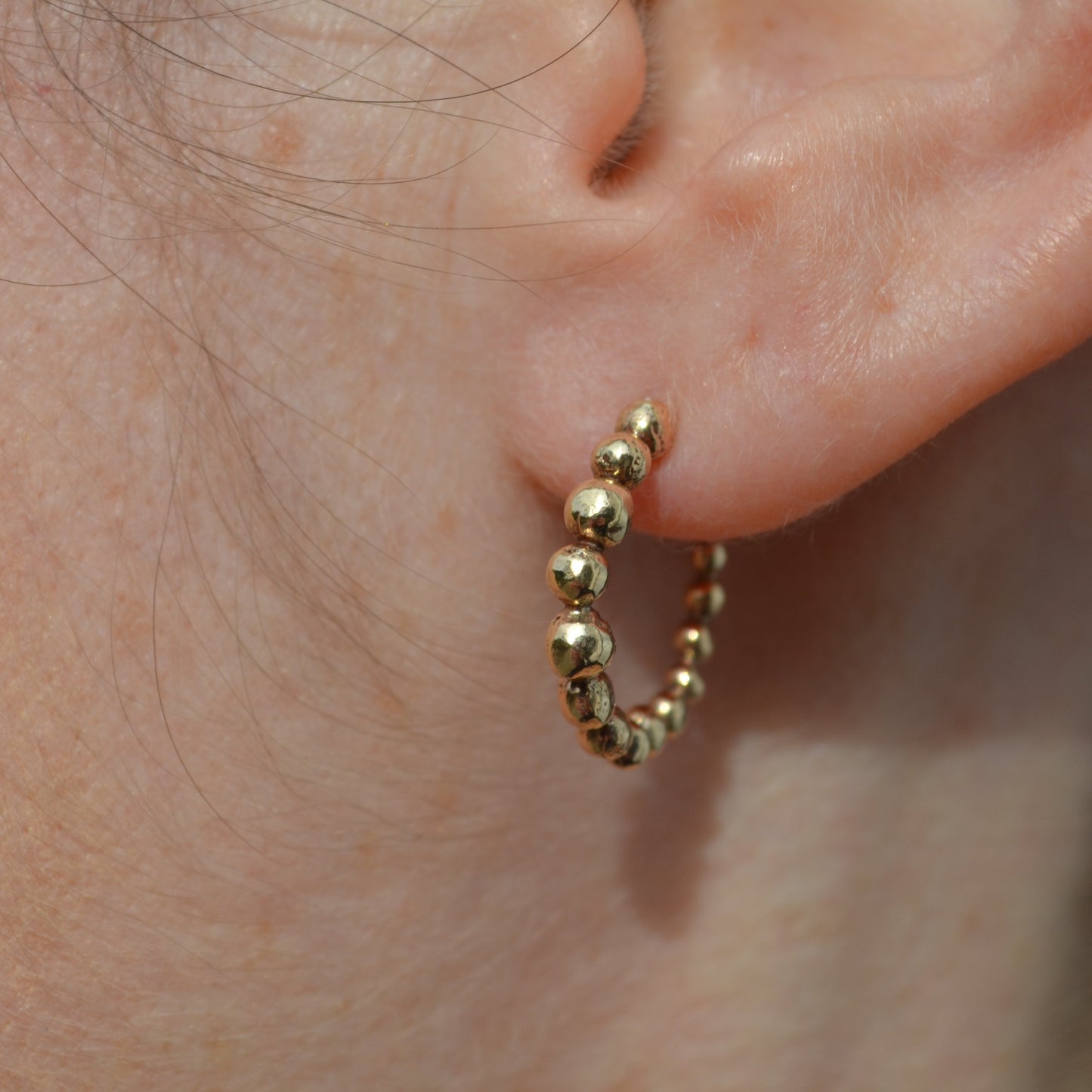 9ct Solid Gold Hoop