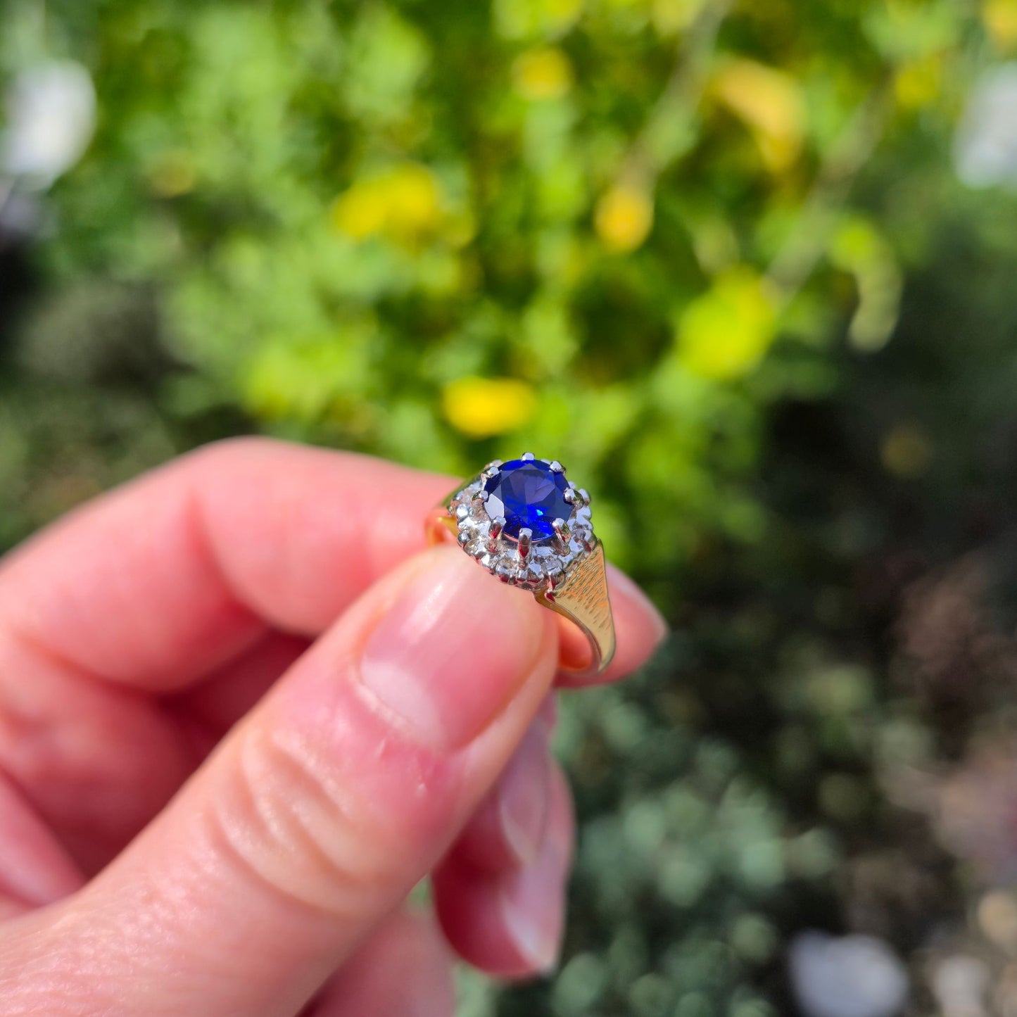 Sapphire Stone Restoration & Claw Repair