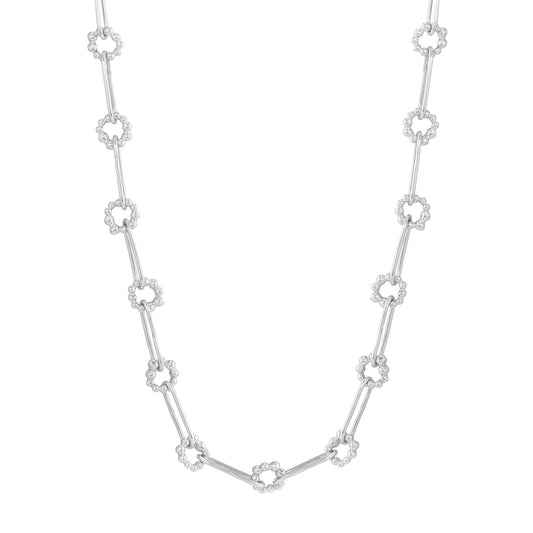 Silver Paperclip and Orbit Chain