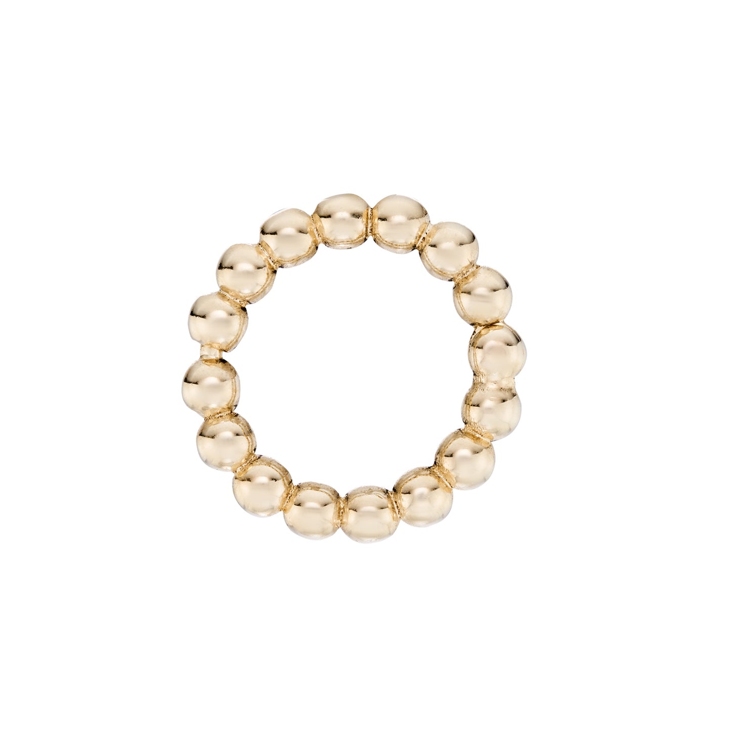 Rose quartz bead necklace