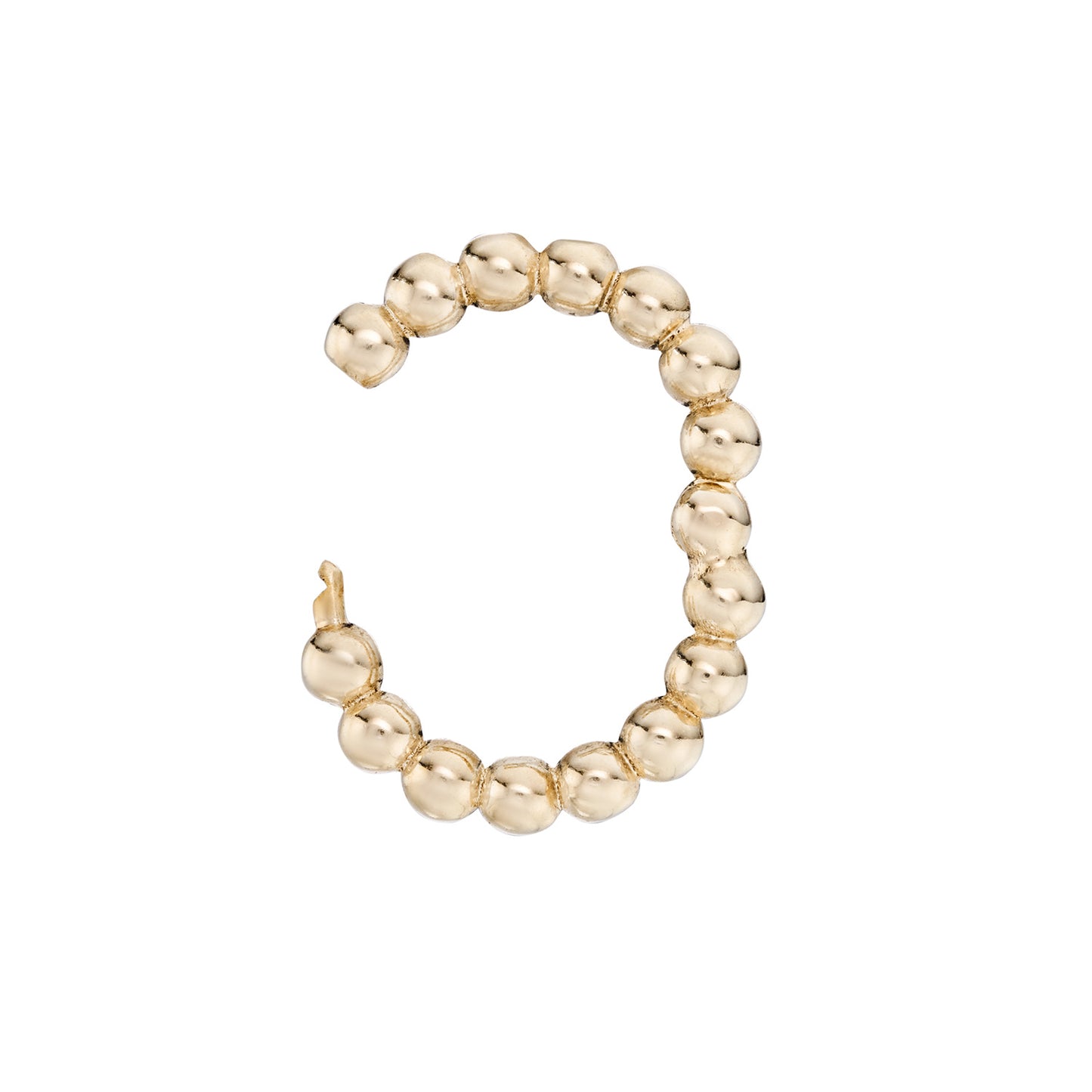 Rose quartz bead necklace