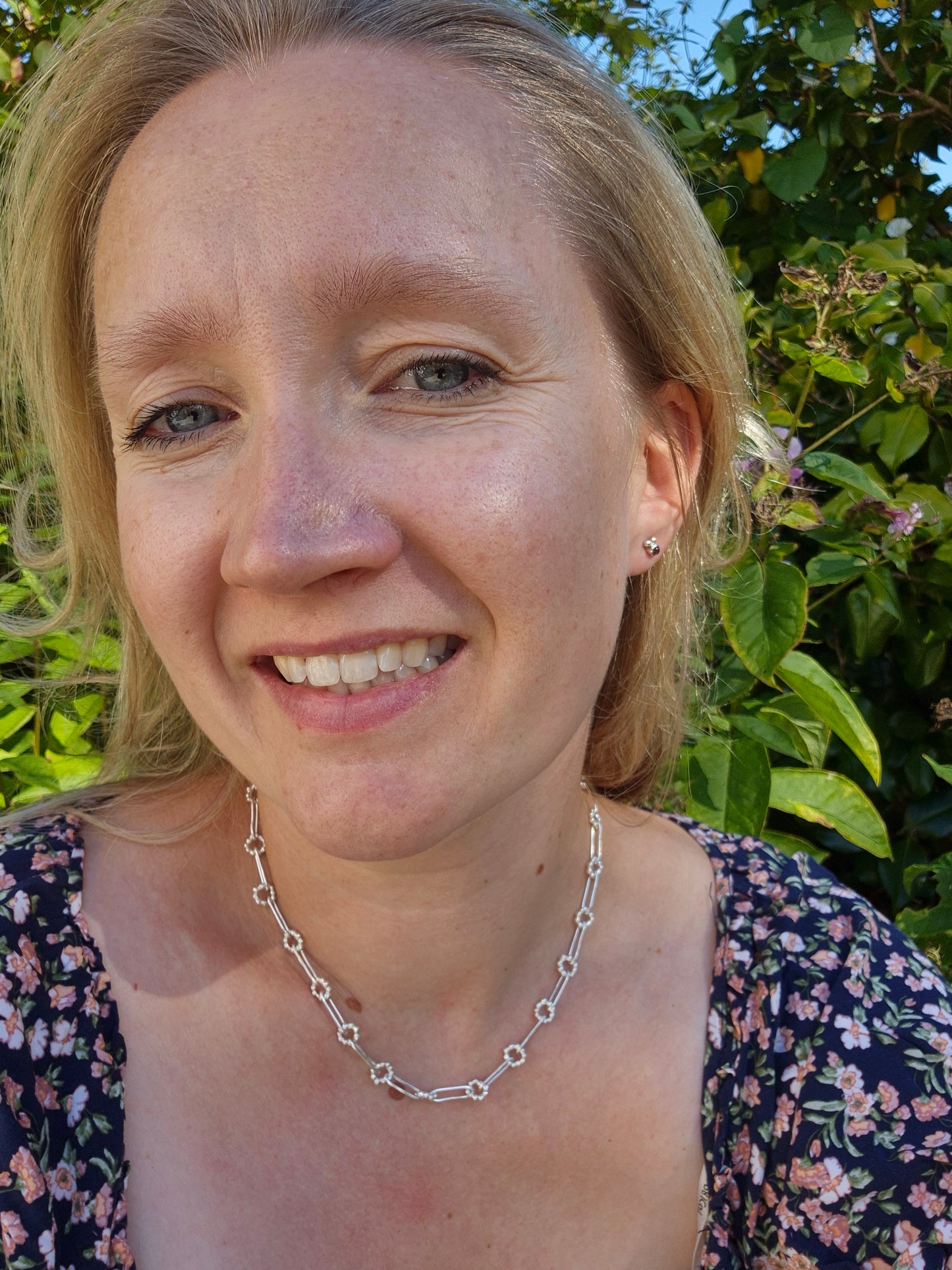 Silver Paperclip and Orbit Chain